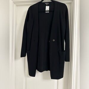 J. Crew Mercantile black cardigan size XS NWT